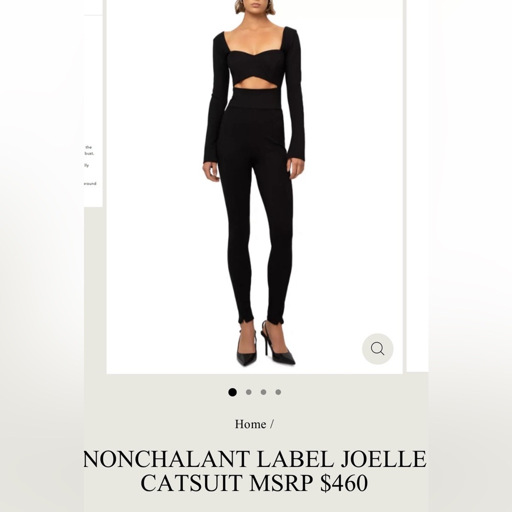 NONchalant Black Joelle Catsuit